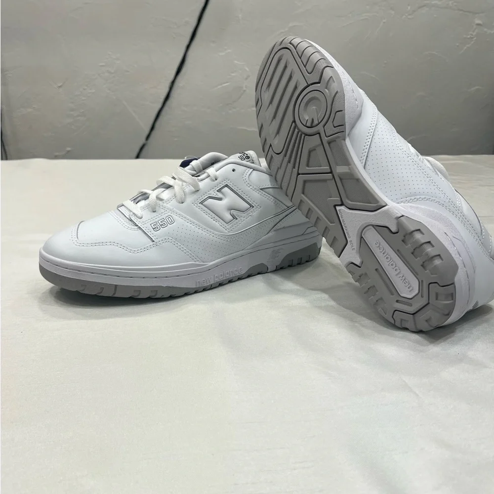 New Balance BB550PB1 White Sneakers